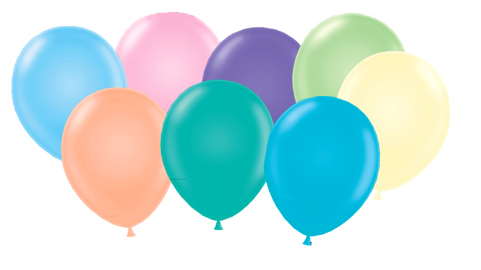 11" Pastel (Fashion Tone) Balloons